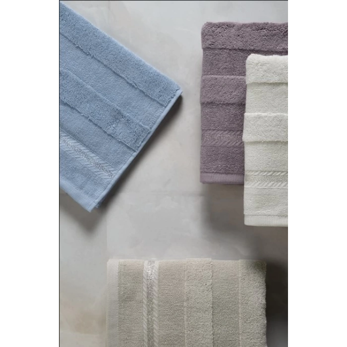 Jakarlı 4´lü 50x90 El Havlusu Nila