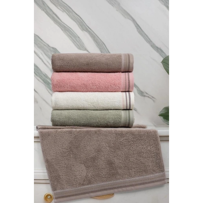 Jakarlı 4´lü 50x90 El Havlusu Selinda