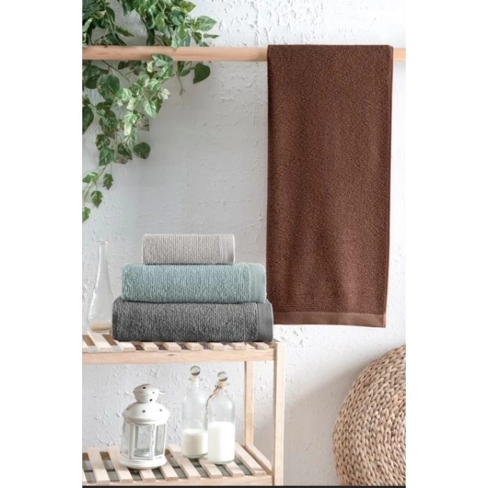 Jakarlı 4lü 70x140 Banyo Havlusu Astor V1