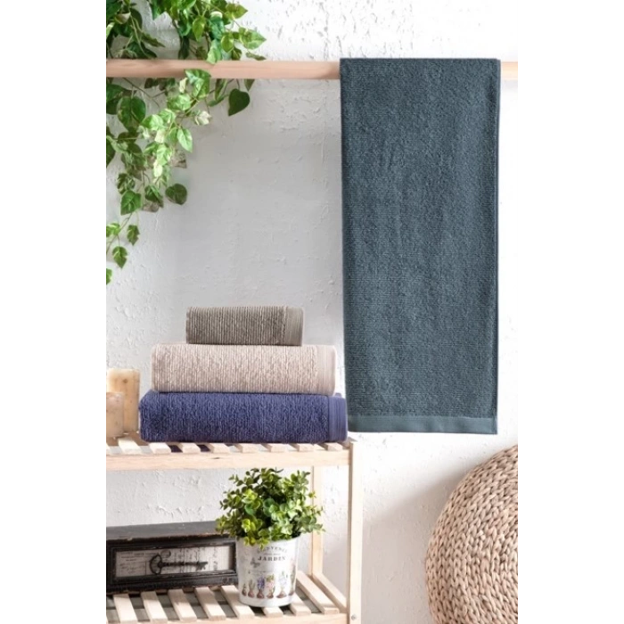Jakarlı 4lü 70x140 Banyo Havlusu Astor V2