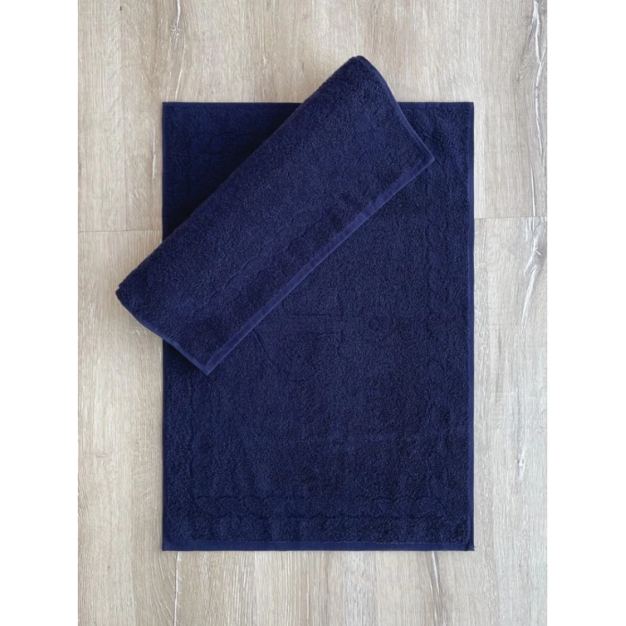 Jakarlı Paspas Seti Capa Lacivert 2li 50x70 8680108061992