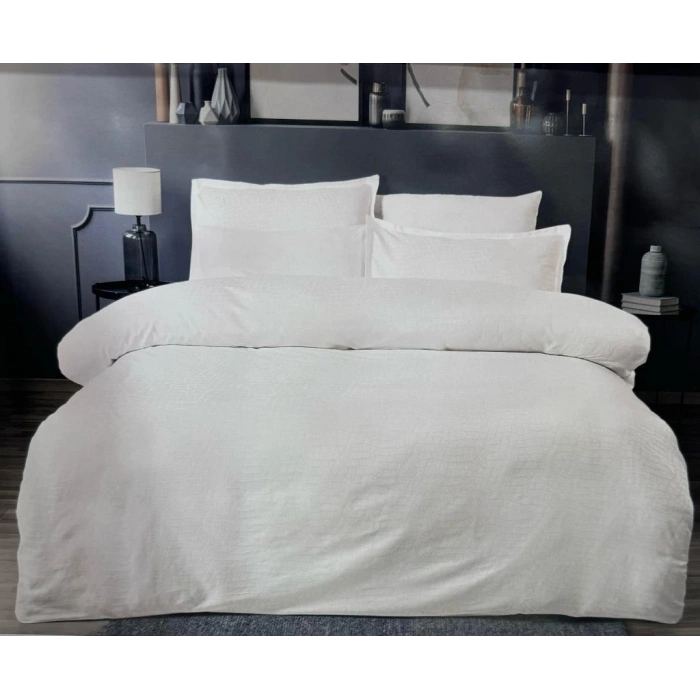 Jakarlı Saten Çift Kişilik Nev Takımı Adelya Arcane