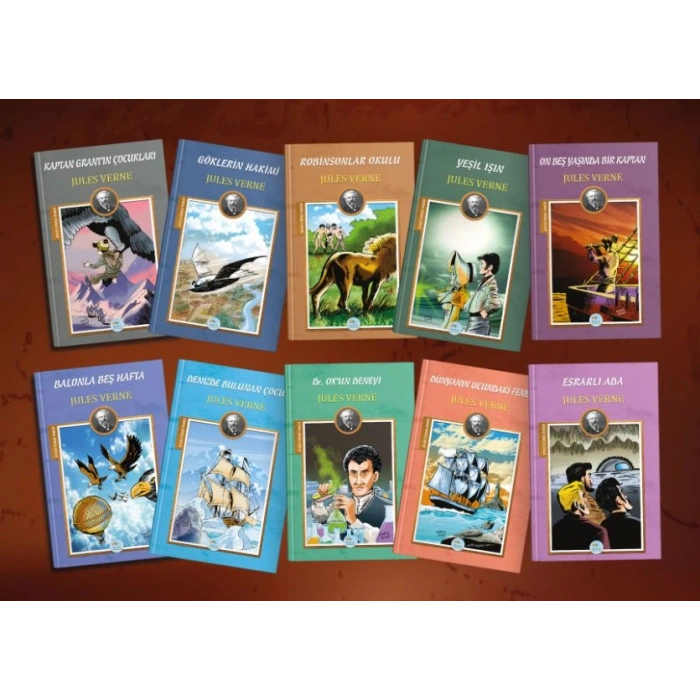 Jules Verne Serisi 10  Set