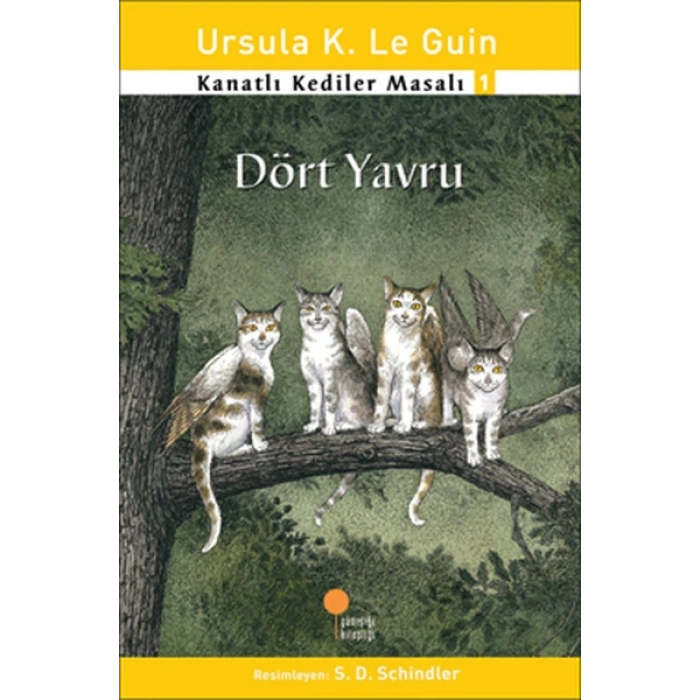Kanatlı Kediler Masalı 1 - Dört Yavru
