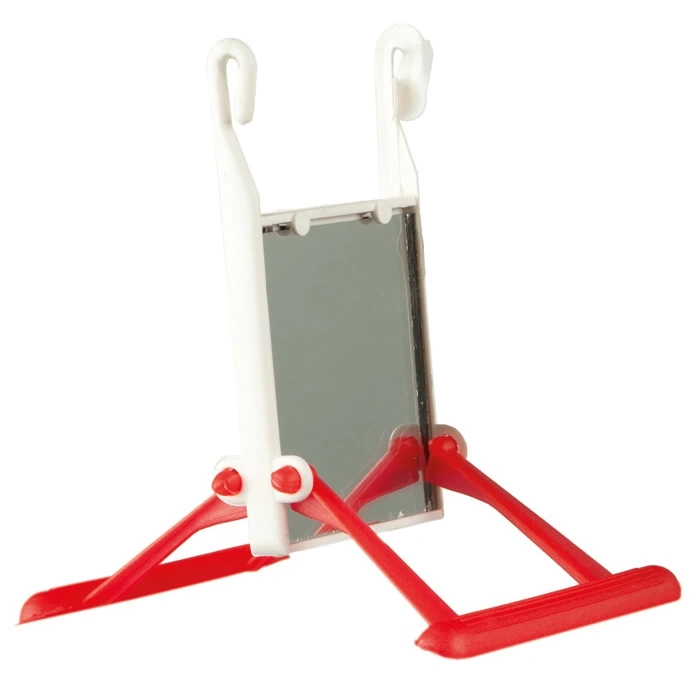 Kardelen Aynalı Tünekli Dikdörtgen Kuş Salıncağı 8*12*13 cm