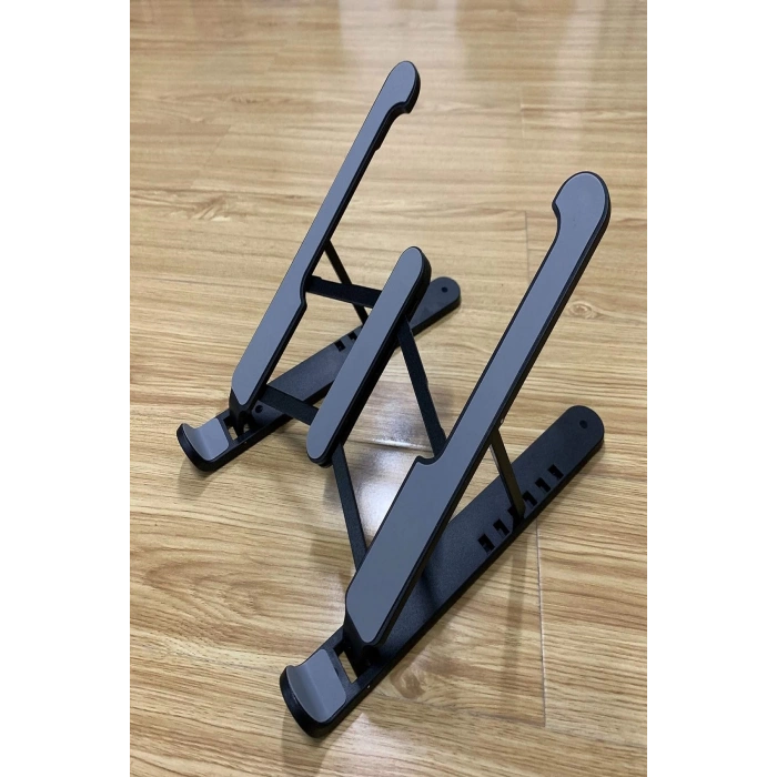 Katlanabilir Laptop Standı - Kaydırmaz Kademe Ayarlı Laptop Tablet Tutucu