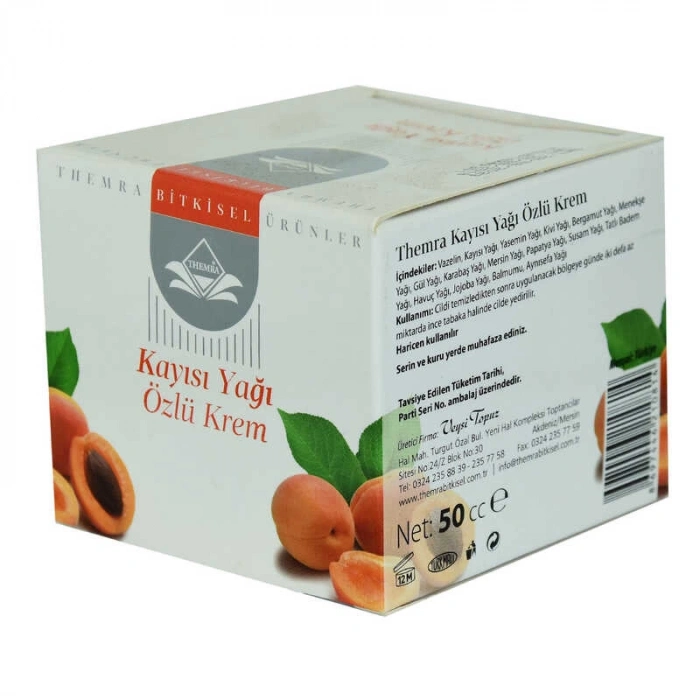 Kayısı Yağı Özlü Akne Sivilce  Kremi 50 cc