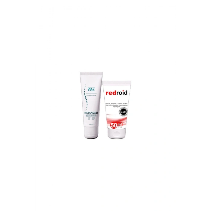 Kaz Gagası Kremi 100 ml Kas İskelet Sızıları için+Redroid Hemer.oid için Krem 50 ml