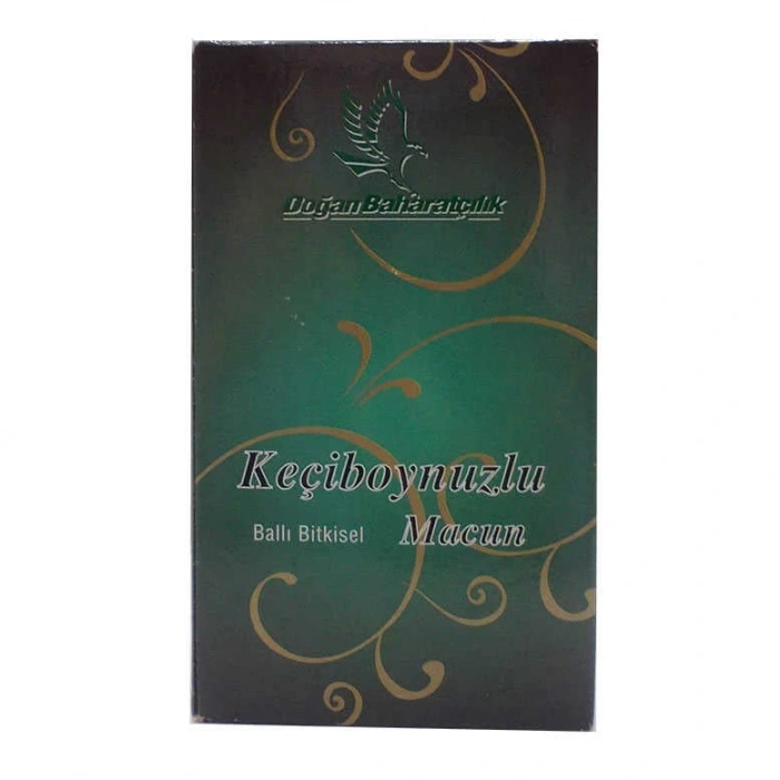 Keçiboynuzlu Ballı sel Karışım Cam Kavanoz 450 Gr