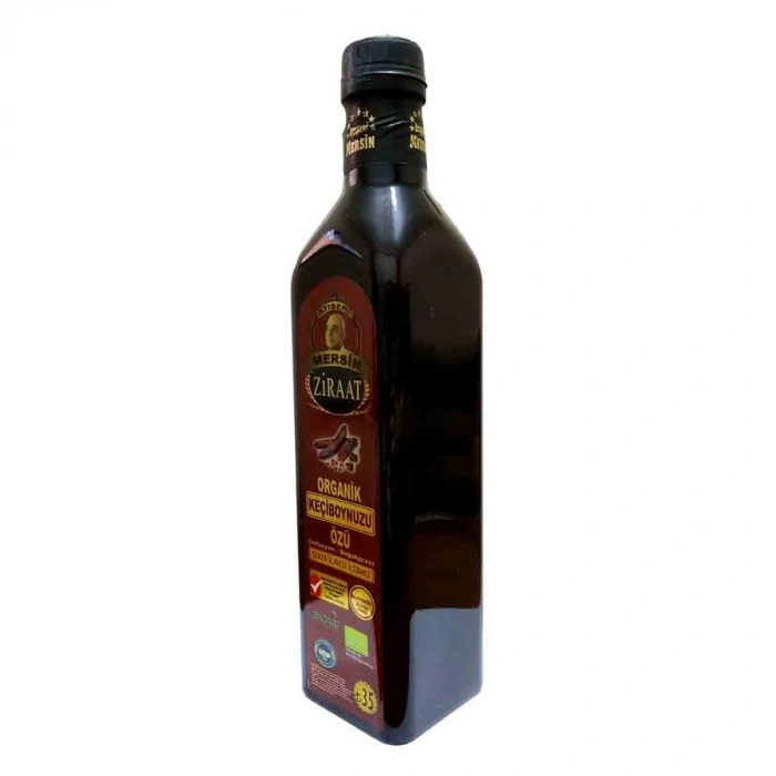 Keçiboynuzu Özü Harnup Özü Organik Cam Şişe 700 Gr