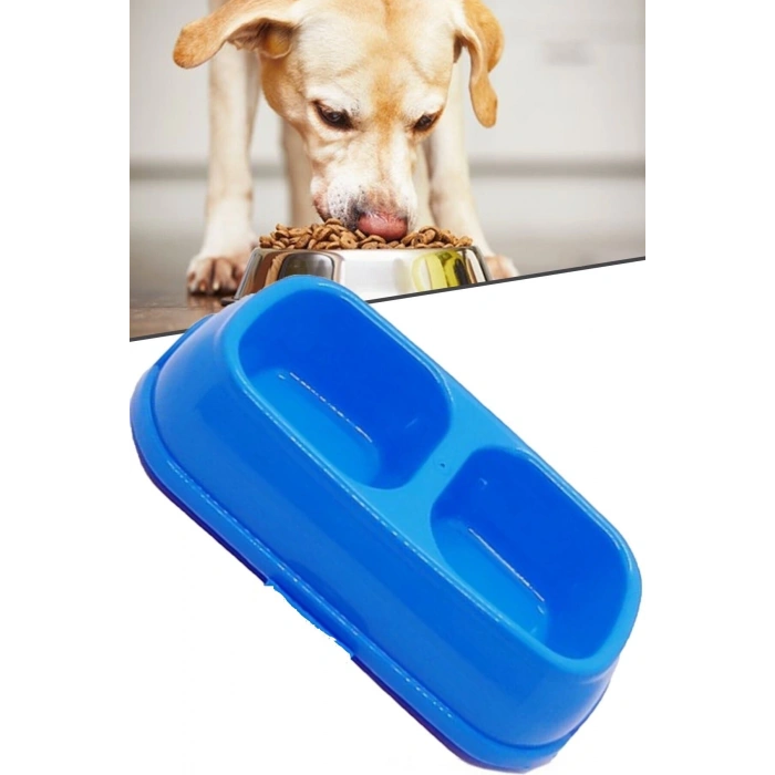 Kedi - Köpek  Ve Su Kabı 2 Bölmeli  Büyük Boy