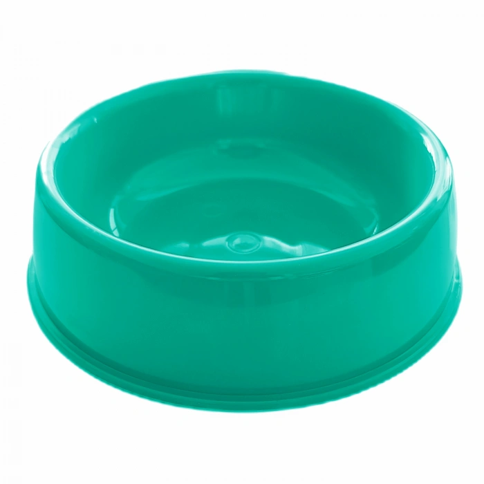 Kedi Köpek Plastik  Ve Su Kabı 20 cm - 200 ml Turkuaz