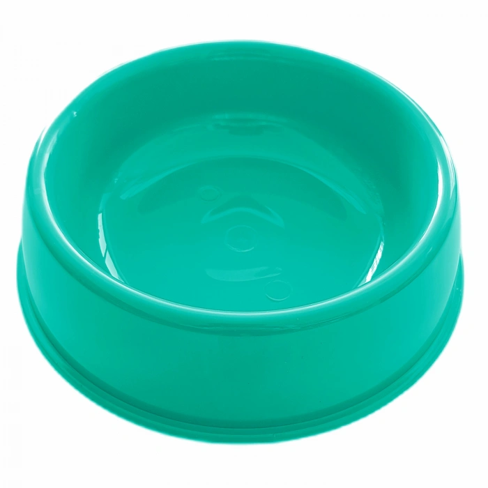 Kedi Köpek Plastik  Ve Su Kabı 20 cm - 200 ml Turkuaz