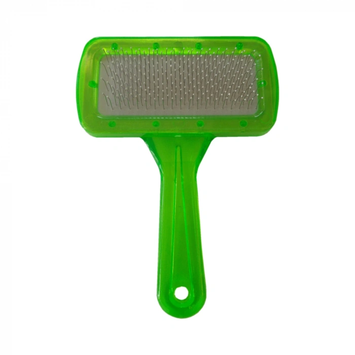 Kedi Köpek Tarağı Şeffaf 9*14 cm Yeşil