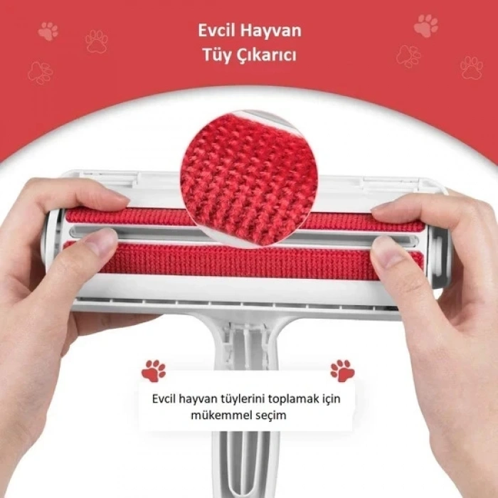 Kedi Köpek Tüy Toplayıcı Hazneli Gırgır 7-12-20 cm
