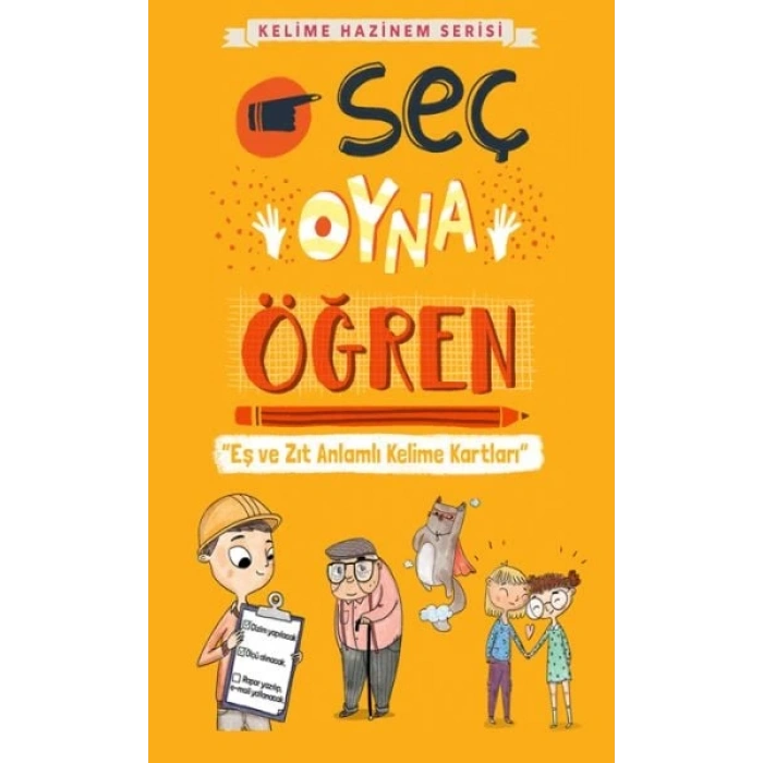 Kelime Hazinem Serisi - Seç - Oyna - Öğren Kartları