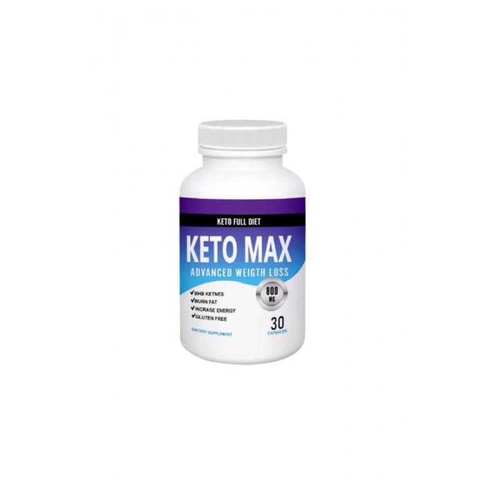 Keto Max Enerjinizin Yeni Seviyesiyle Inceliğe Ve Hafifliğe Diyet Takviyesi 30lu X 1 Adet