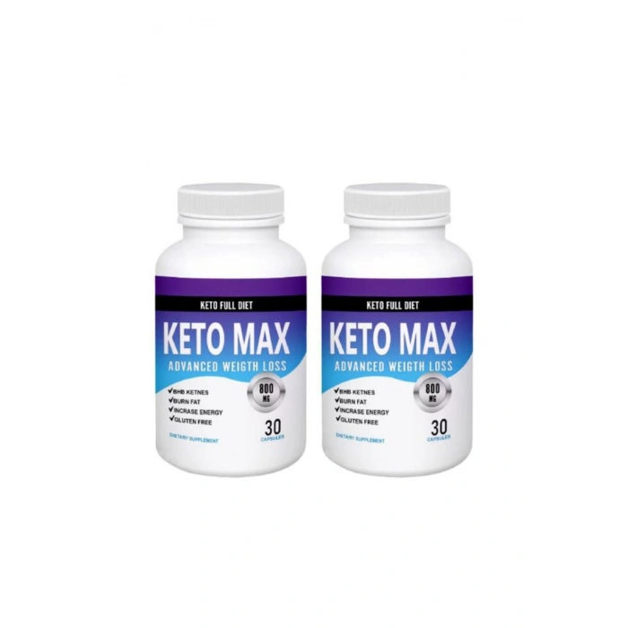 Keto Max Enerjinizin Yeni Seviyesiyle İnceliğe ve Hafifliğe Diyet Takviyesi 30lu x 2 adet