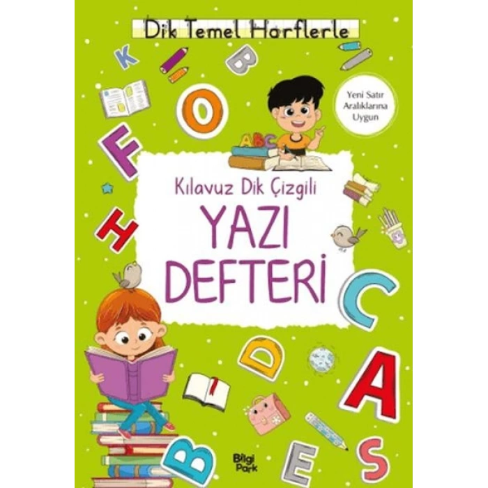 Kılavuz Dik Çizgili Yazı Defteri (Küçük Boy)