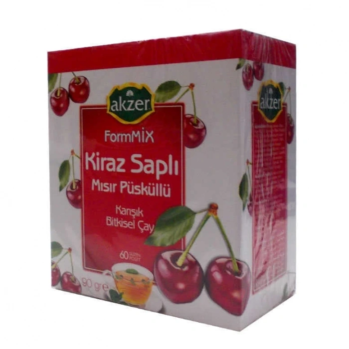 Kiraz Saplı Mısır Püsküllü sel Çay 60 Süzen Poşet