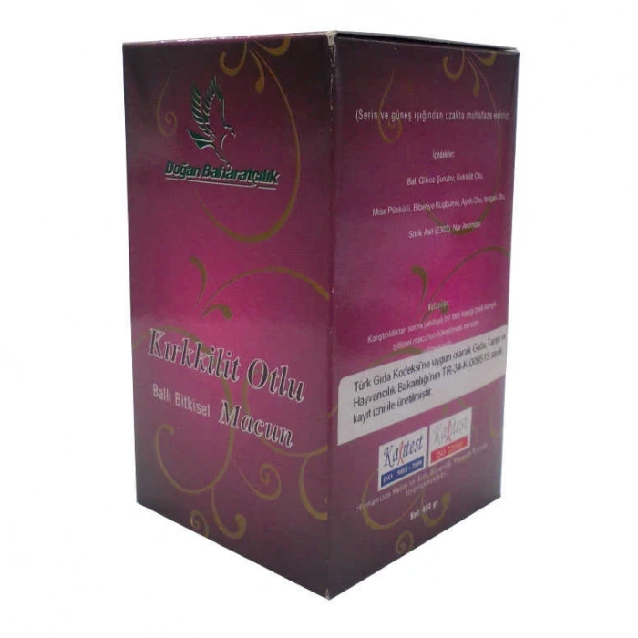 Kırkkilitotlu Ballı sel Karışım Cam Kavanoz 450 Gr