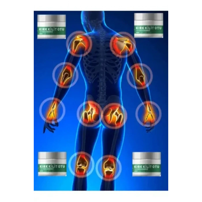 Kırkkilitotu Vücut Adale Eklem Ağrıları İçin Masaj Bakım Kremi 150 ml X 2 ADET
