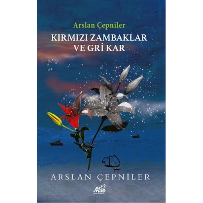 Kırmızı Zambaklar Ve Gri Kar