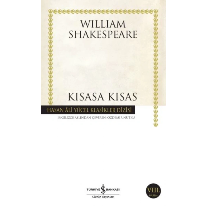 Kısasa Kısas - Hasan Ali Yücel Klasikleri