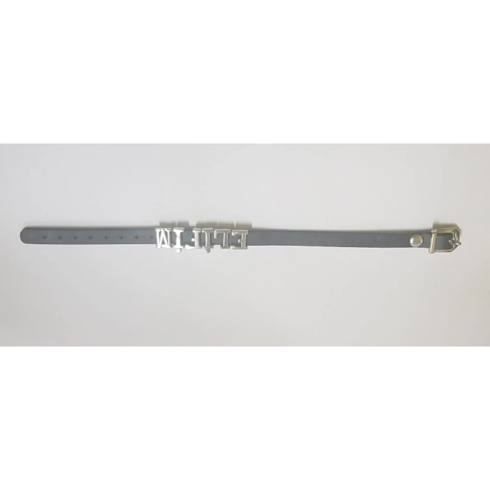 Kişiye Özel - İsme Özel Bileklik - Siyah