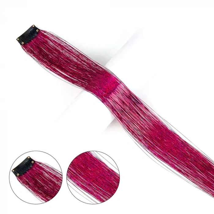 Klipsli Hair Tinsel Saç Simi / HTK10