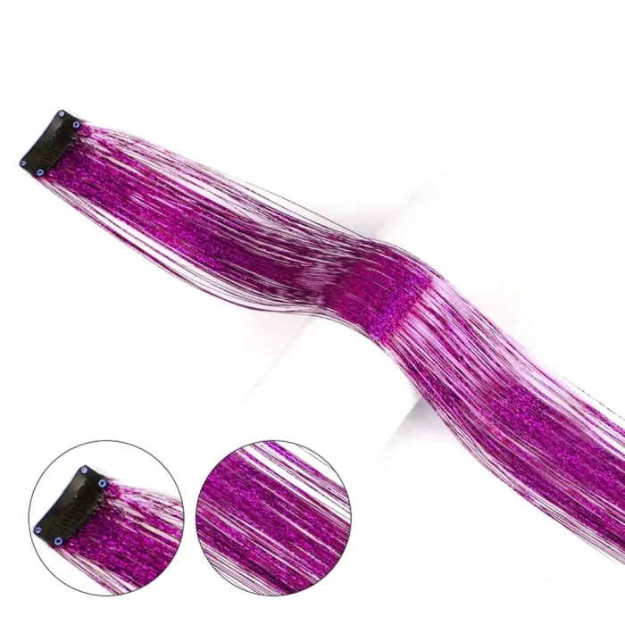 Klipsli Hair Tinsel Saç Simi / HTK17