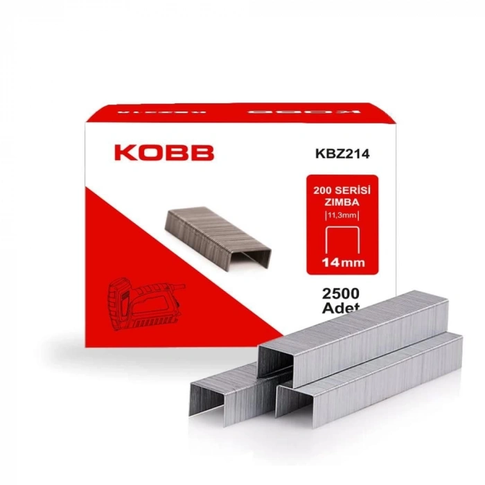 Kobb KBZ214 14 mm 2500 Adet Zımba Teli
