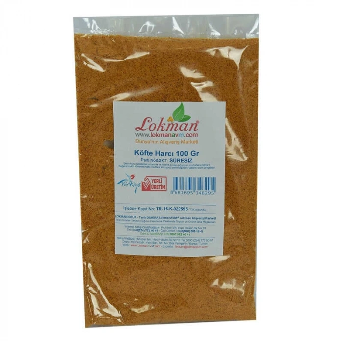 Köfte Harcı Baharat Karışımı 100 Gr Paket