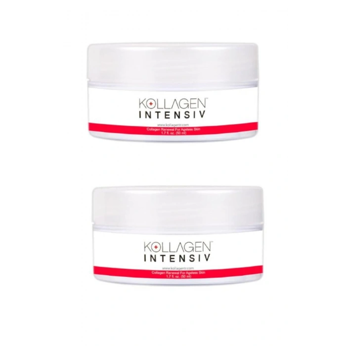 Kollagen Intensiv Zamana Meydan Okuyan Kırşıklık Karşıtı Bakım Kremi 50 ml x 2 adet