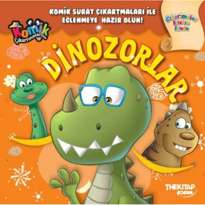 Komik Çıkartmalarım - Dinozorlar