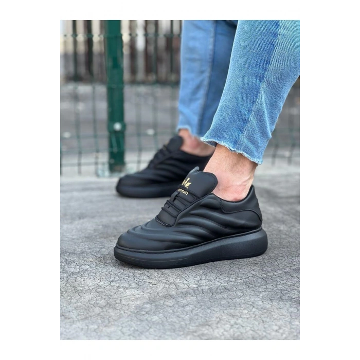 Kömür Cilt Erkek Casual Ayakkabı