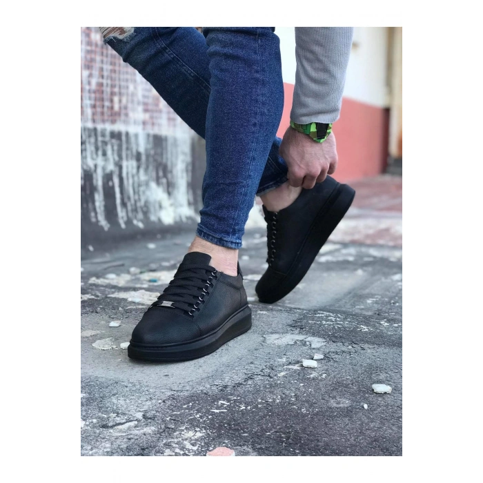 Kömür Düz Erkek Casual Ayakkabı