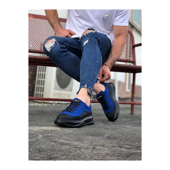 Kömür Mavi Erkek Ayakkabı