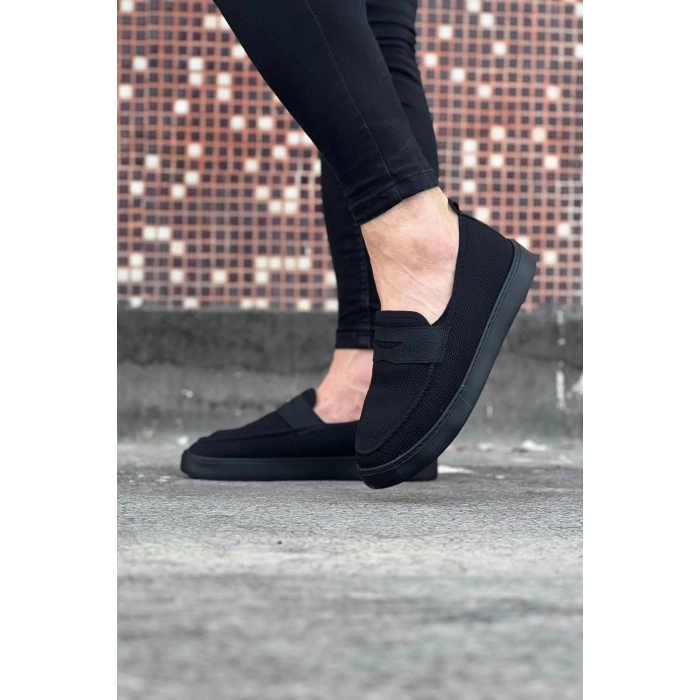 Kömür Triko Babet Erkek Casual Ayakkabı