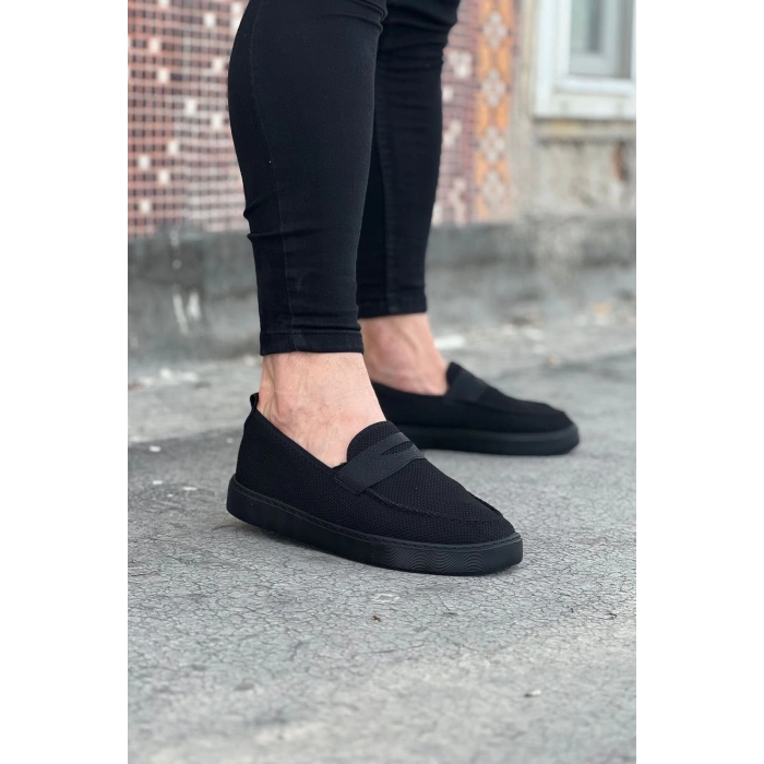 Kömür Triko Babet Erkek Casual Ayakkabı