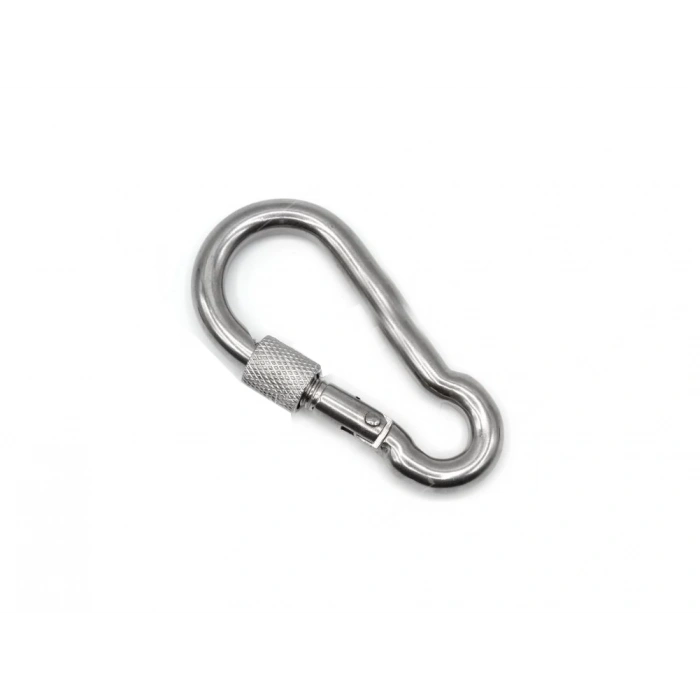 Köpek Bahçe Bağlama Yaylı Karabina Vidalı 4 mm