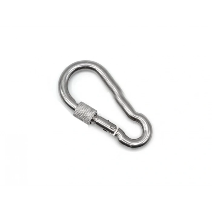 Köpek Bahçe Bağlama Yaylı Karabina Vidalı 4 mm