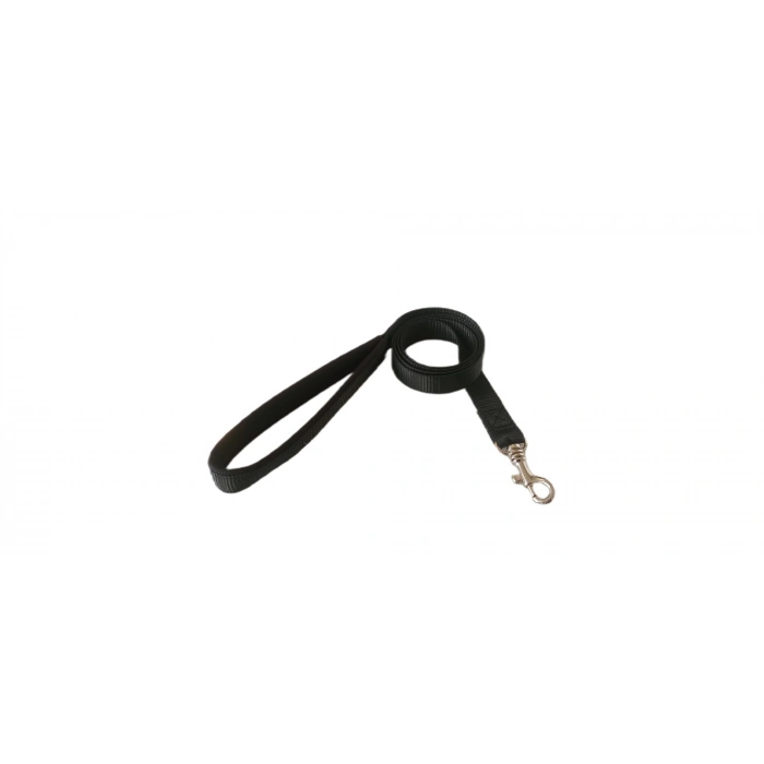 Köpek Gezdirme Kayışı 1,5 cm x 115 cm Siyah