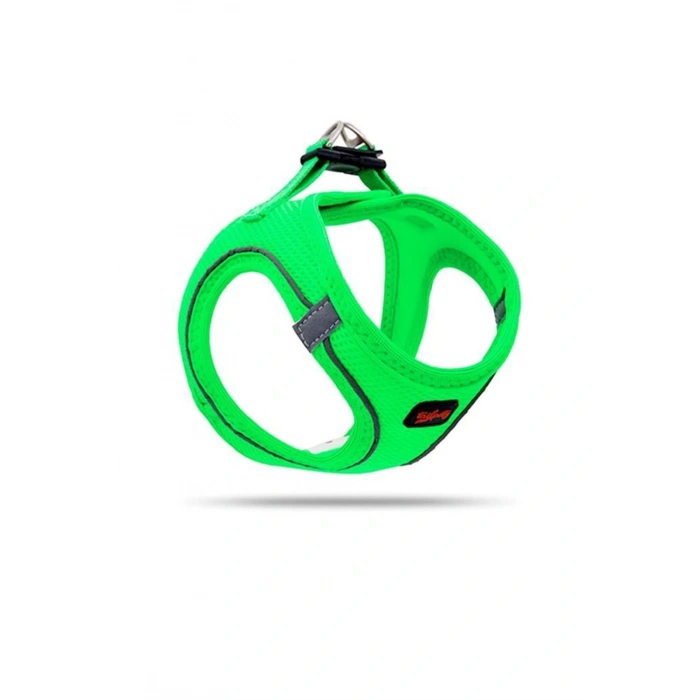 Köpek Göğüs Tasması Large 48x54 cm Neon Yeşil