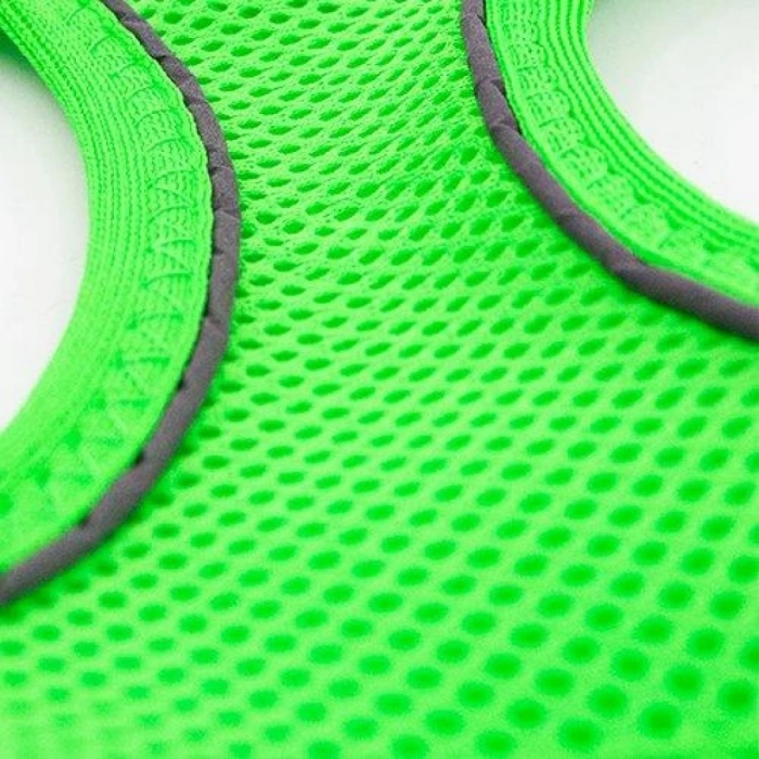 Köpek Göğüs Tasması Large 48x54 cm Neon Yeşil