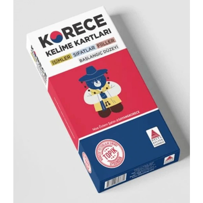 Korece Kelime Kartları (İsimler, Sıfatlar, Fiiller)
