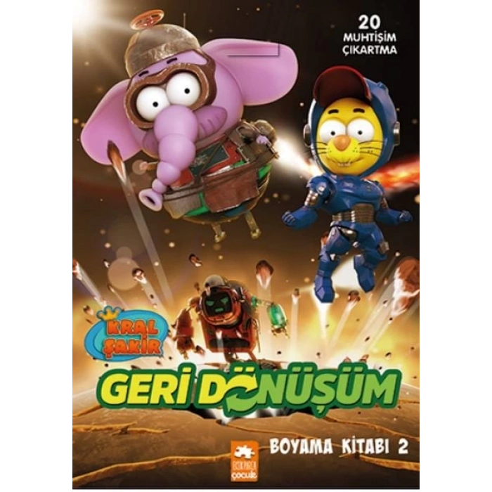 Kral Şakir Geridönüşüm Boyama Kitabı 2
