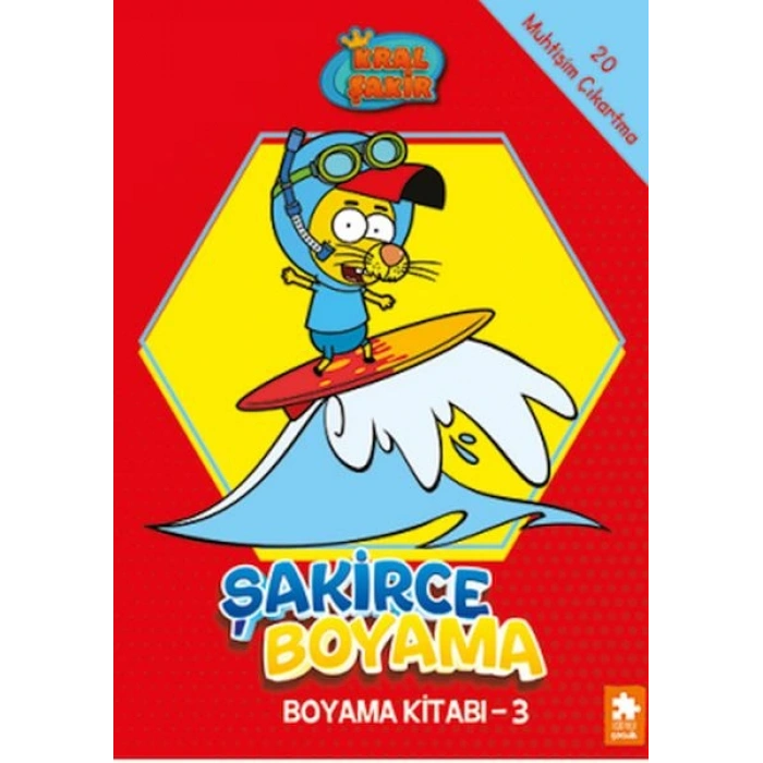 Kral Şakir Şakirce Boyama Kitabı - 3