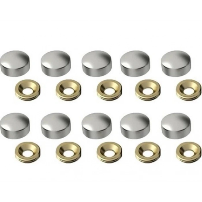 Krom Vida Tapası 16 mm 10 Adet