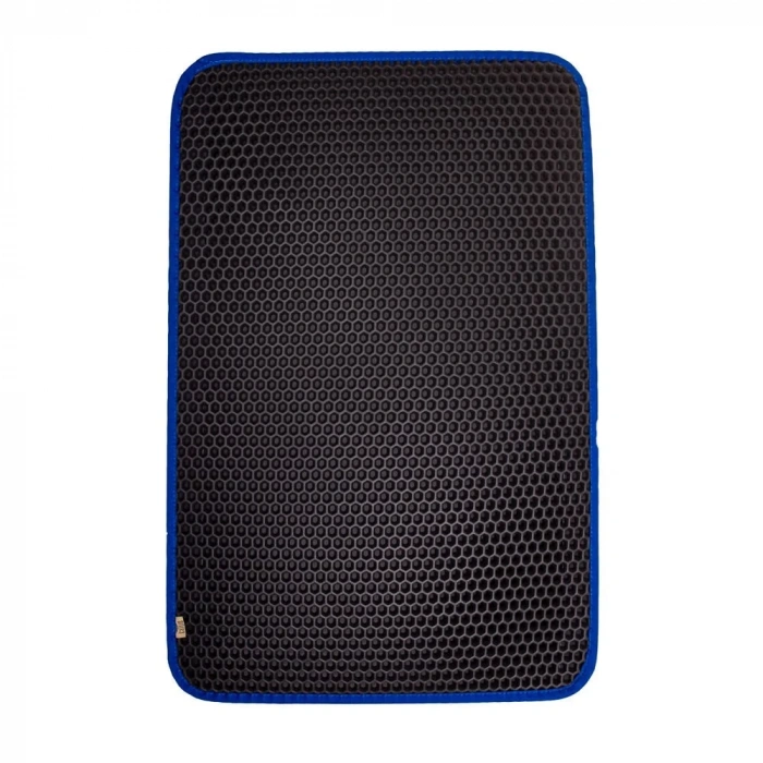 Kum Toplayıcı Fonksiyonel Kedi Paspası Altıgen 37-50 cm Mavi